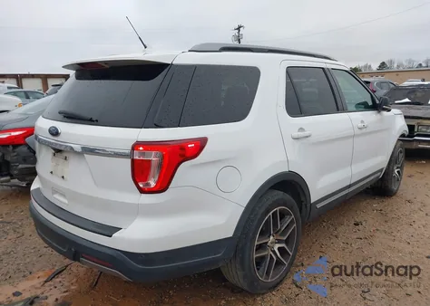 2019 Ford Explorer Xlt z USA, uszkodzony, nr VIN 1FM5K7D8XKGA94936